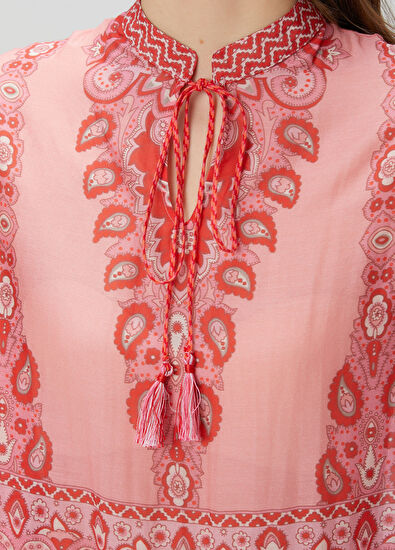 Etro Pembe Mini Elbise - 5