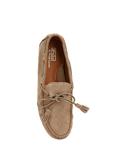 Bej Erkek Deri Driver - Görsel 5