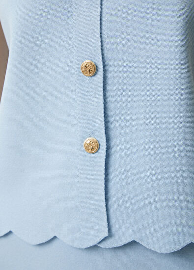 Beymen Club Mavi Dilimli Triko Atlet - 7