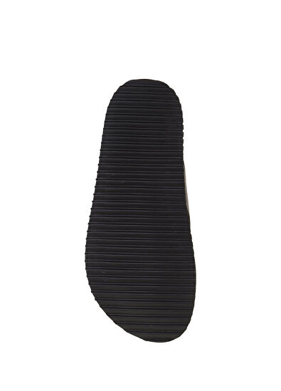 Beymen Club Kahverengi Çapraz Bantlı Erkek Deri Terlik - 5