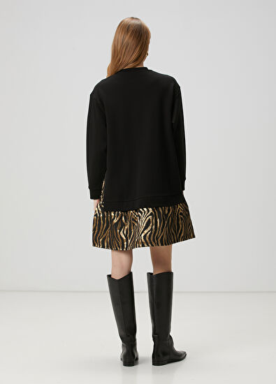 Siyah Mini Elbise Beymen Club Siyah Mini Elbise - 5