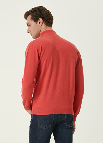 Beymen Club Kiremit Yarım Balıkçı Yaka Yün Kazak - 4