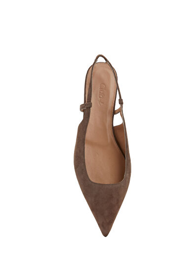 Beymen Club Mink Suede Ballet Flats - 4