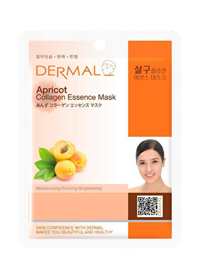 Dermal Apricot Collagen Extract Disposable Moisturizing 10-Pack Skin Care Mask - 7