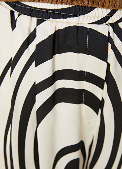 Beymen Club Ekru Desenli Pijama Pantolon - 5