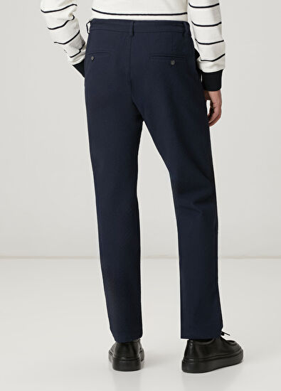 Beymen Club Lacivert Gofreli Pantolon - 3