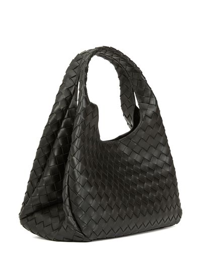Bottega Veneta Campana Siyah Kadın Deri Çanta - 3