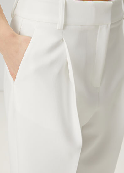 Beymen Club Off-White Formal Pants - 5