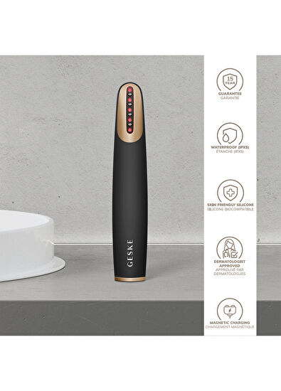 Geske Skin Firming Wand Vibrating Red Led Therapy Firming Facial Care Device  - 6