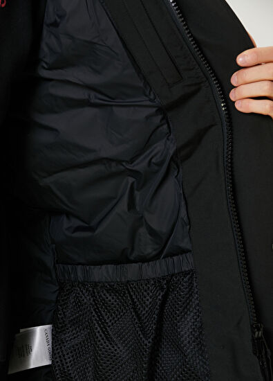 Langford Siyah Kapüşonlu Parka - Görsel 9