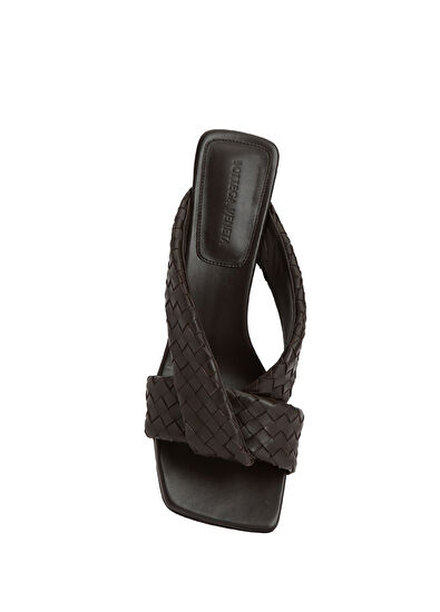 Riva Kahverengi Kadın Deri Terlik - Görsel 5