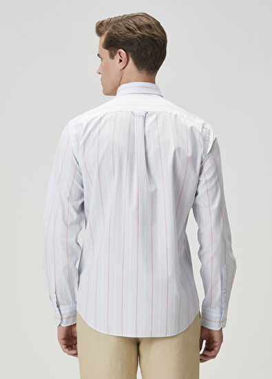 Beymen Club Slim Fit Çizgili Gömlek - 5