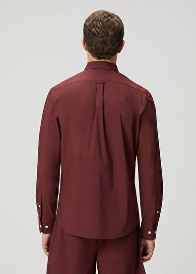 Beymen Club Cherry Oversize Fit Cotton Shirt - 5