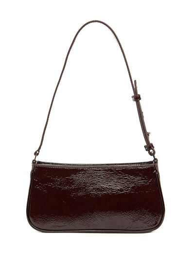 Beymen Club Burgundy Women's Leather Shoulder Bag - 4
