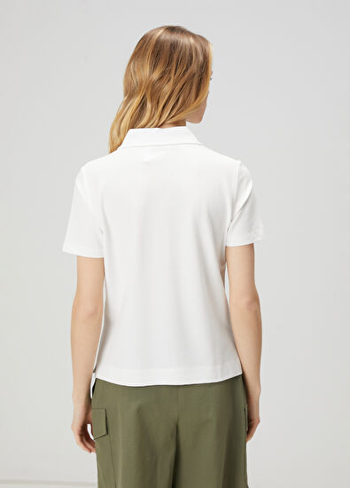 Beymen Club Beyaz Pike Polo T-shirt - 6