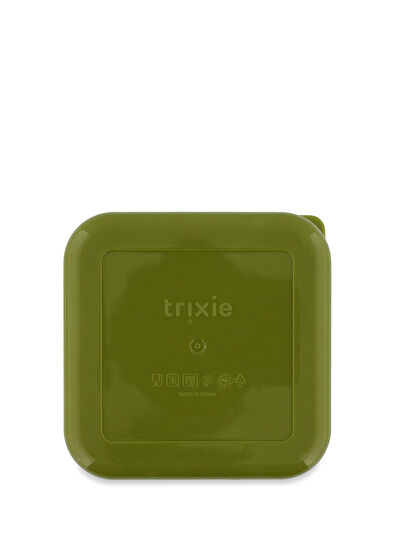 Trixie Mr.Dino Green Kids 3-Piece Snack Container - 3