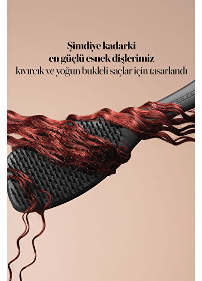 Tangle Teezer Complete Carebrush Antrasit Kıvırcık ve Bukleli Saçlar için Saç Fırçası Tarak - 5