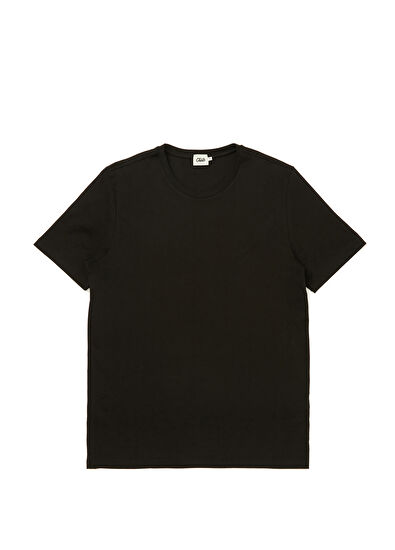 Beymen Club Siyah Mini Parçalı Kuş Logolu T-shirt - 7