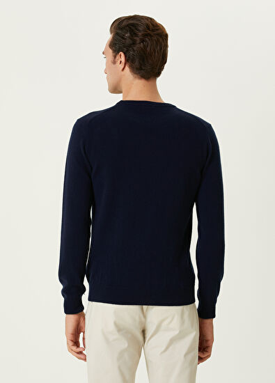 Beymen Club Lacivert Kaşmir Kazak - 5