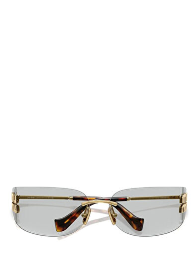 MU A51S Gold Kadın Güneş Gözlüğü - Görsel 6