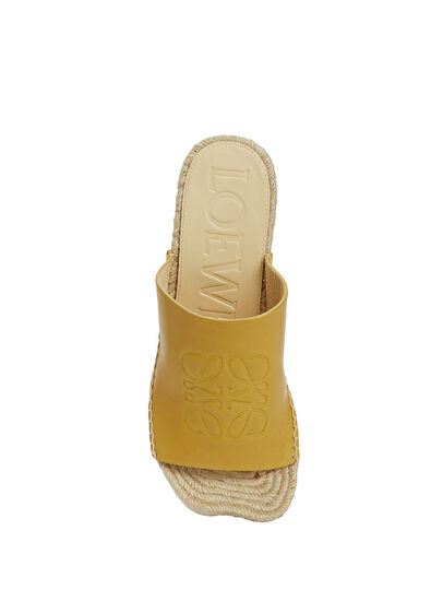 Hardal Kadın Deri Espadril - Görsel 5