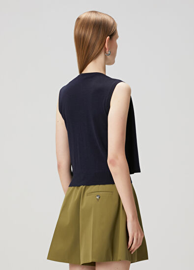 Loewe Lacivert Yün Süveter - 4