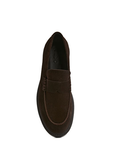Beymen Club Brown men's suede loafer - 4