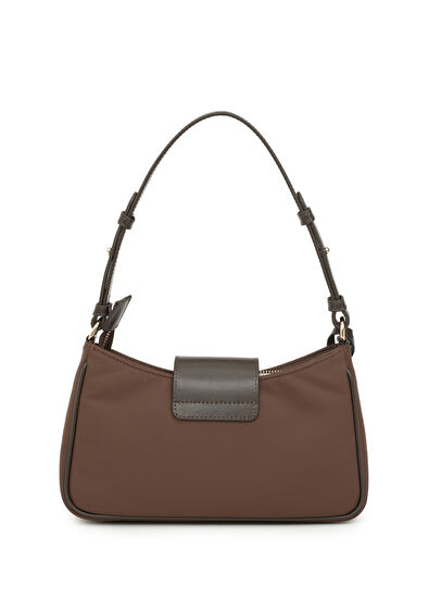 Nyluxe Koyu Kahverengi Kadın Çanta - Görsel 5