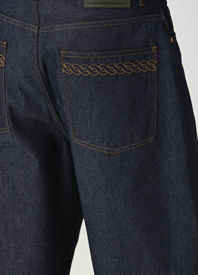 Drôle De Monsieur Koyu Lacivert Jean Pantolon - 5