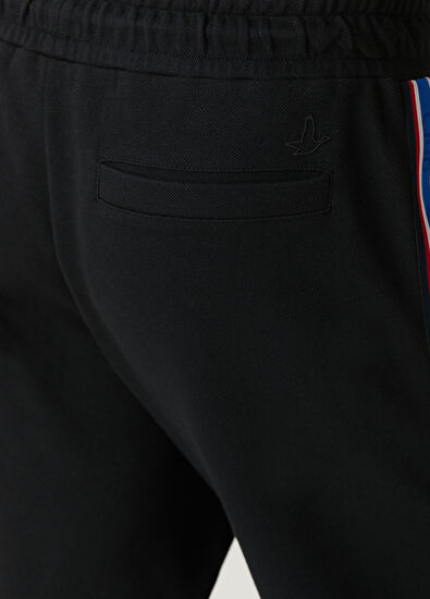 Beymen Club Black Color Stripe Detailed Sweatpants - 5