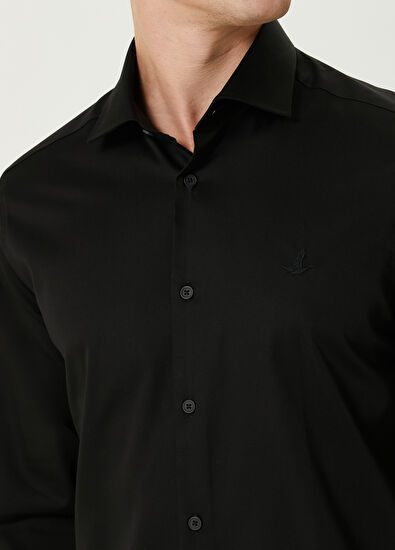 Beymen Club Comfort Fit Siyah Gömlek - 4