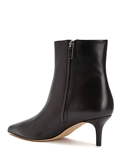 Beymen Club Siyah Kitten Heel Kadın Deri Bot - 3