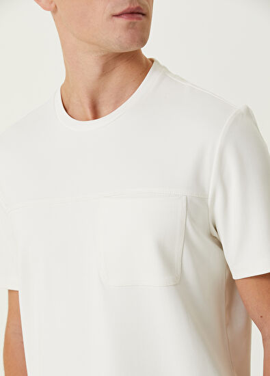 Beymen Club Kırık Beyaz T-shirt - 6