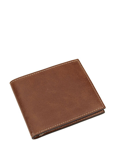 Beymen Club Hazel Contrast Stitched Men's Leather Wallet - 5