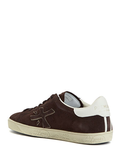 Steven Kahverengi Erkek Deri Sneaker - Görsel 5