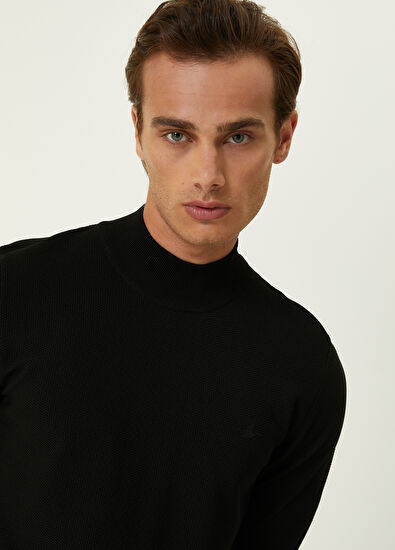 Beymen Club Siyah Pirinç Dokulu Kazak - 6