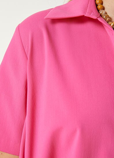 Beymen Club Pembe A Kesim Mini Elbise - 5