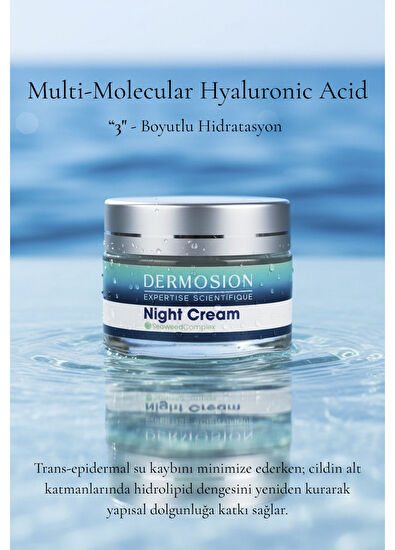 Dermosion Algae Extract Peptide Night Care and Repair Cream 50 ml - 6