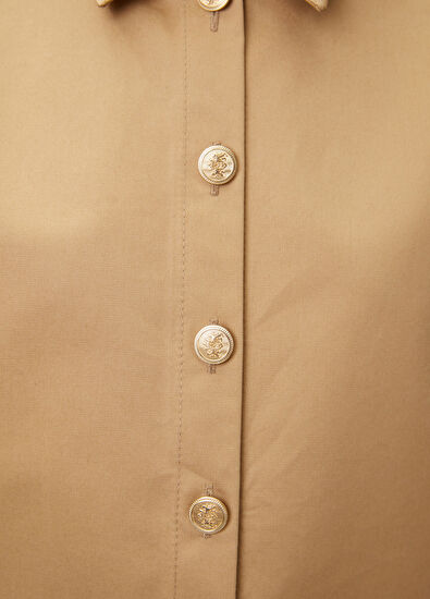 Beymen Club Beige Boxed Shirt - 7