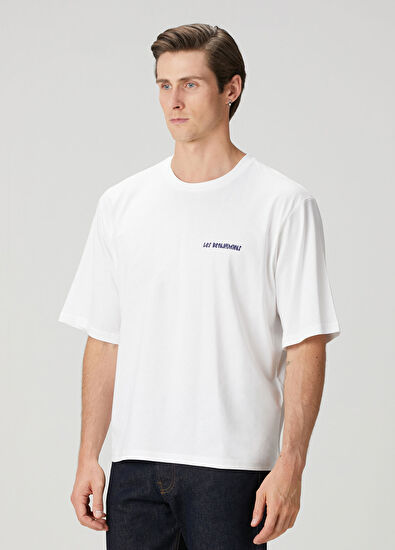 Les Benjamins White Oversized T-Shirt - 3