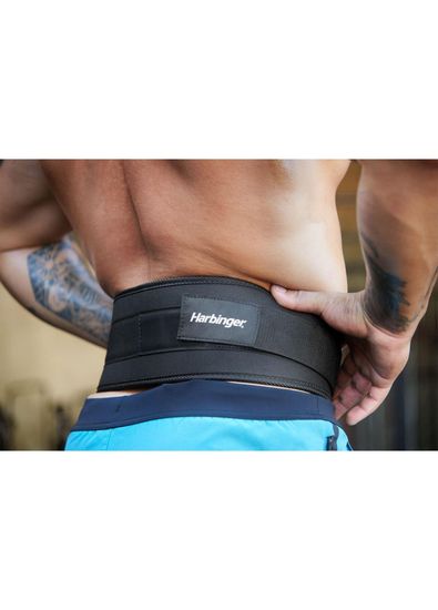 Harbinger Foam Core 4,5 Inch XL Siyah Unisex Ağırlık Kemeri - 5