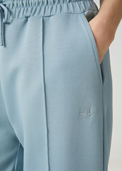 Beymen Club Mavi Nervürlü Pantolon - 5