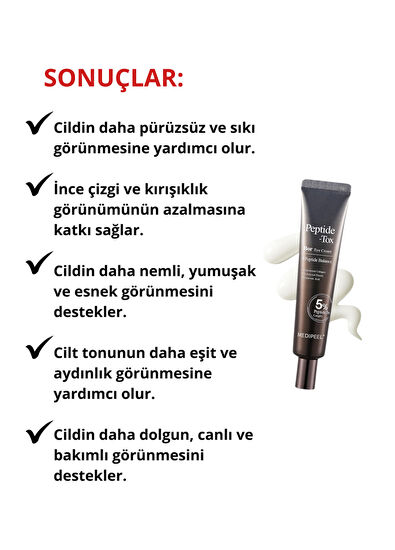 MEDIPEEL Peptide Bor Tox Eye Cream Peptit Kompleksi İçeren Lifting Göz Kremi 40 ml - 3