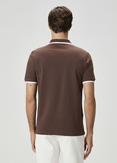Beymen Club Beige Brown Polo T-Shirt - 4