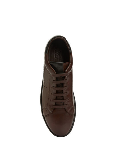 Beymen Club Kahverengi Erkek Deri Sneaker - 4