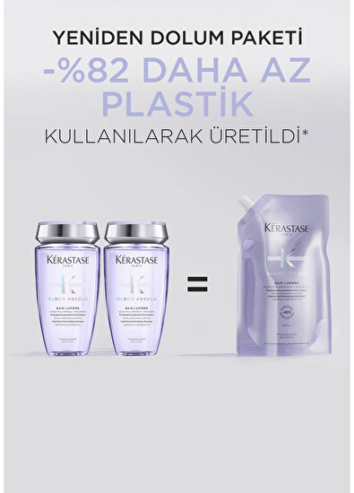Kerastase Blond Absolu Bain Lumiere Parlaklık Veren Refill Şampuan 500 ml - 3