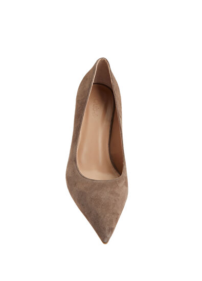 Beymen Club Taupe Leather Heels - 4