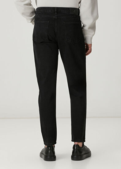 Beymen Club Tapered Fit Siyah Jean Pantolon - 3