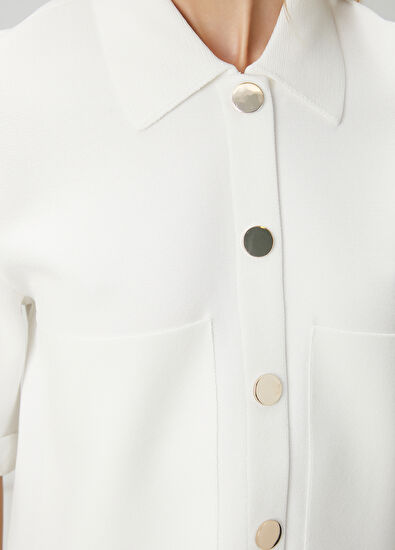 Beymen Club Off-White Shirt Jacket - 6