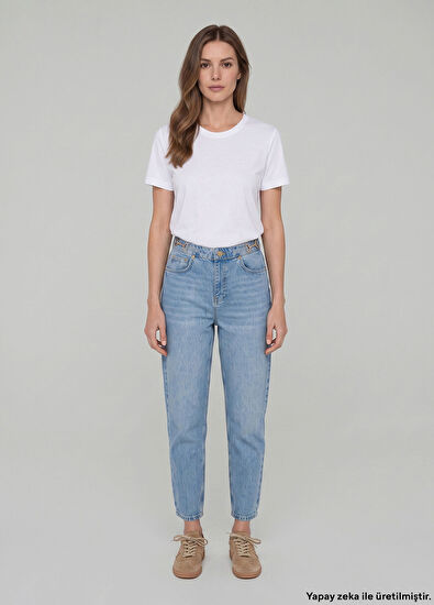 Beymen Club Straight Fit Navy Jeans - 7
